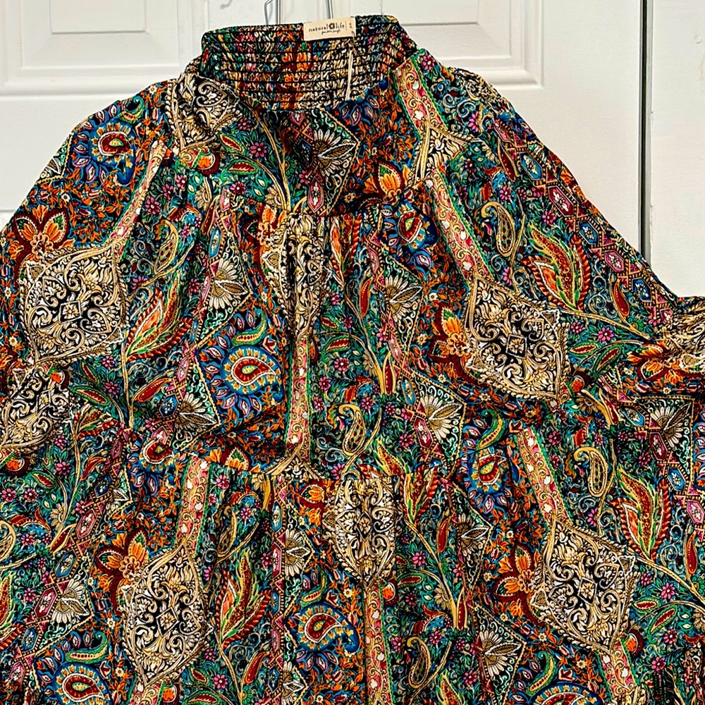 Multicolor Paisley Women's Skirt